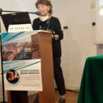 La presidente Marcella Marchi nel corso del suo intervento